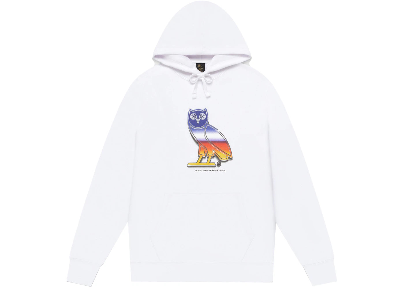 OVO Chrome Owl Hoodie White