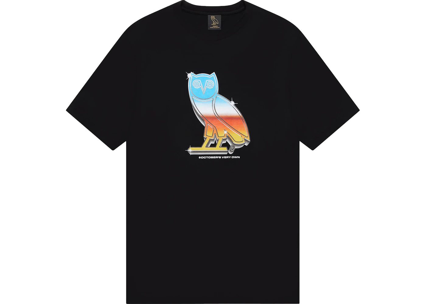 OVO Chrome Owl T-shirt Black