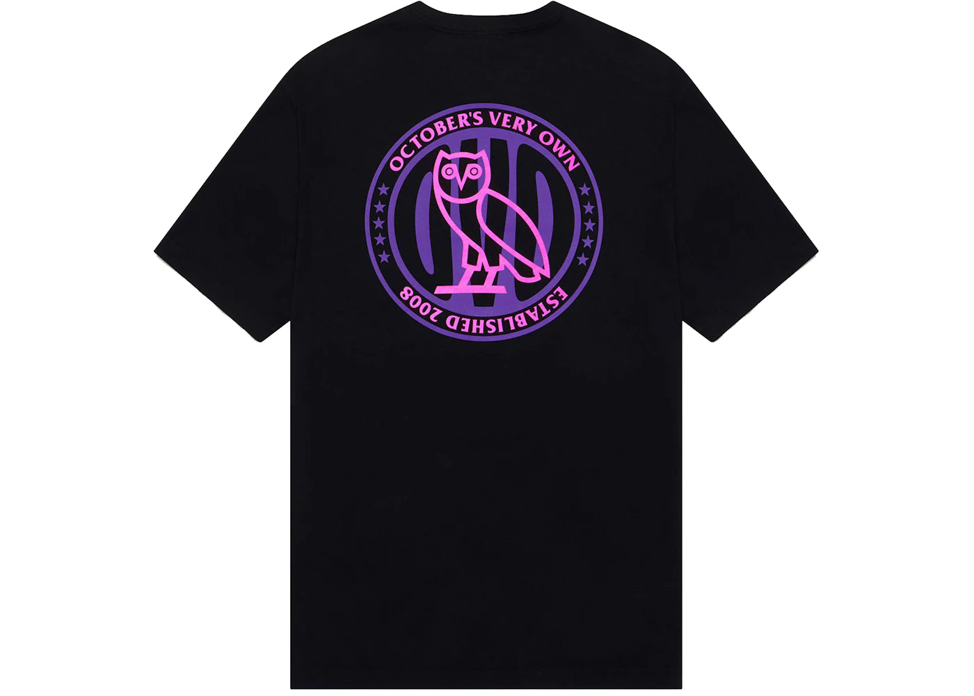 OVO Circle Ovo Stars T-shirt Black