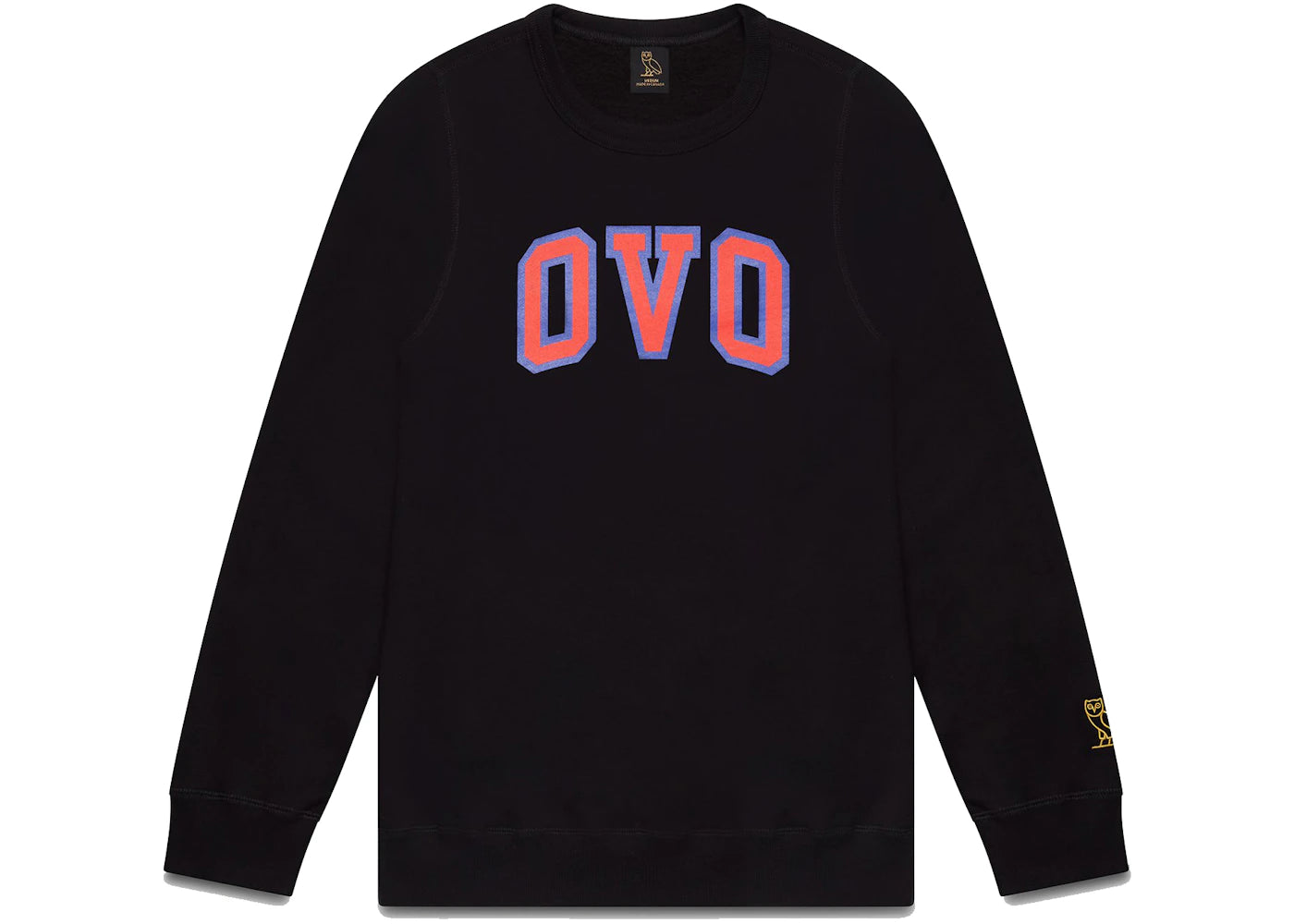 OVO Classic Arch Crewneck Black