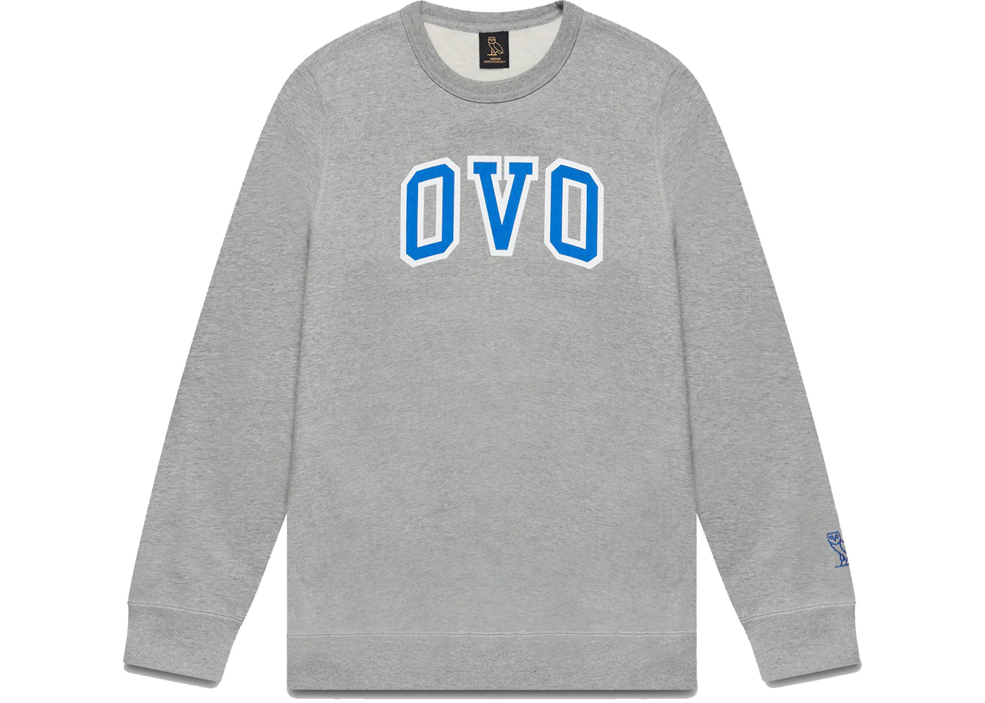 OVO Classic Arch Crewneck Heather Grey