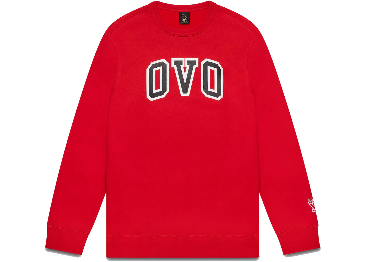 OVO Classic Arch Crewneck Red