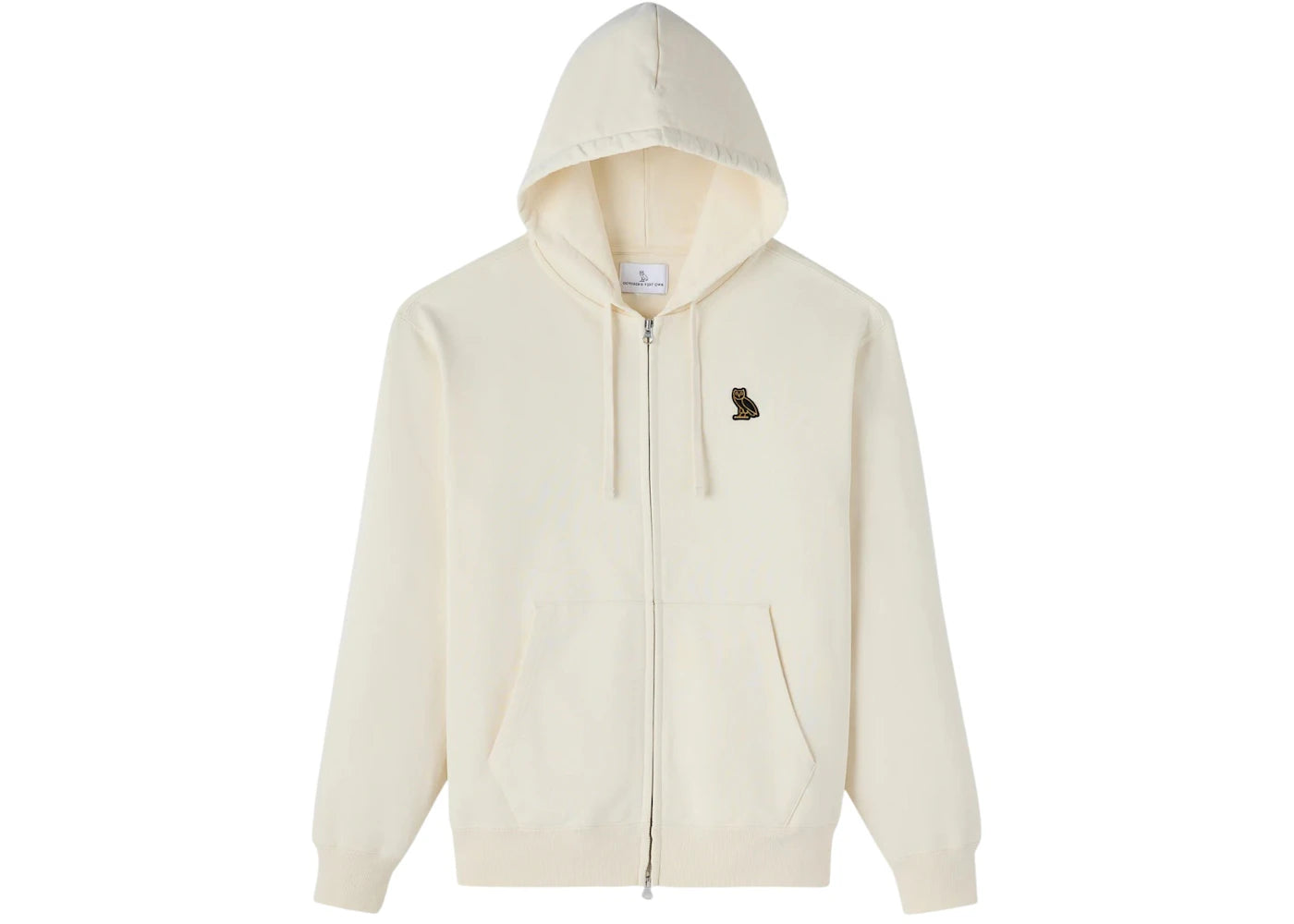 OVO Classic Full-Zip Hoodie Ivory