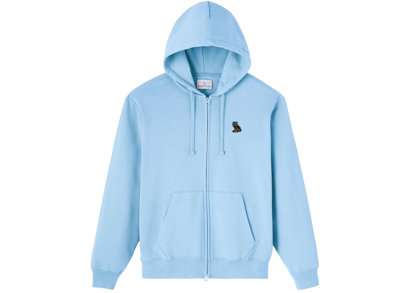 OVO Classic Full-Zip Hoodie Light Blue