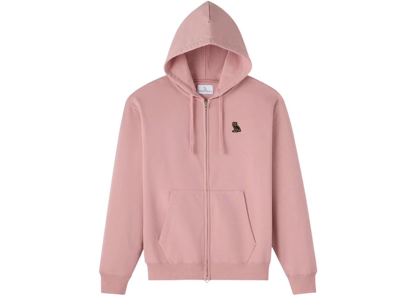 OVO Classic Full-Zip Hoodie Pink