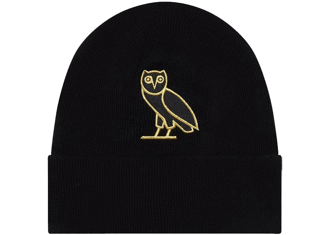 OVO Classic Owl Beanie Black