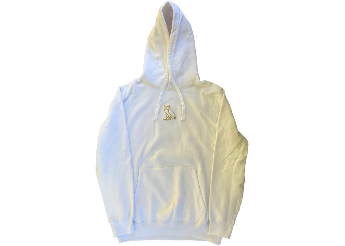 OVO Classic Owl Chenille Staff Exclusive Hoodie White