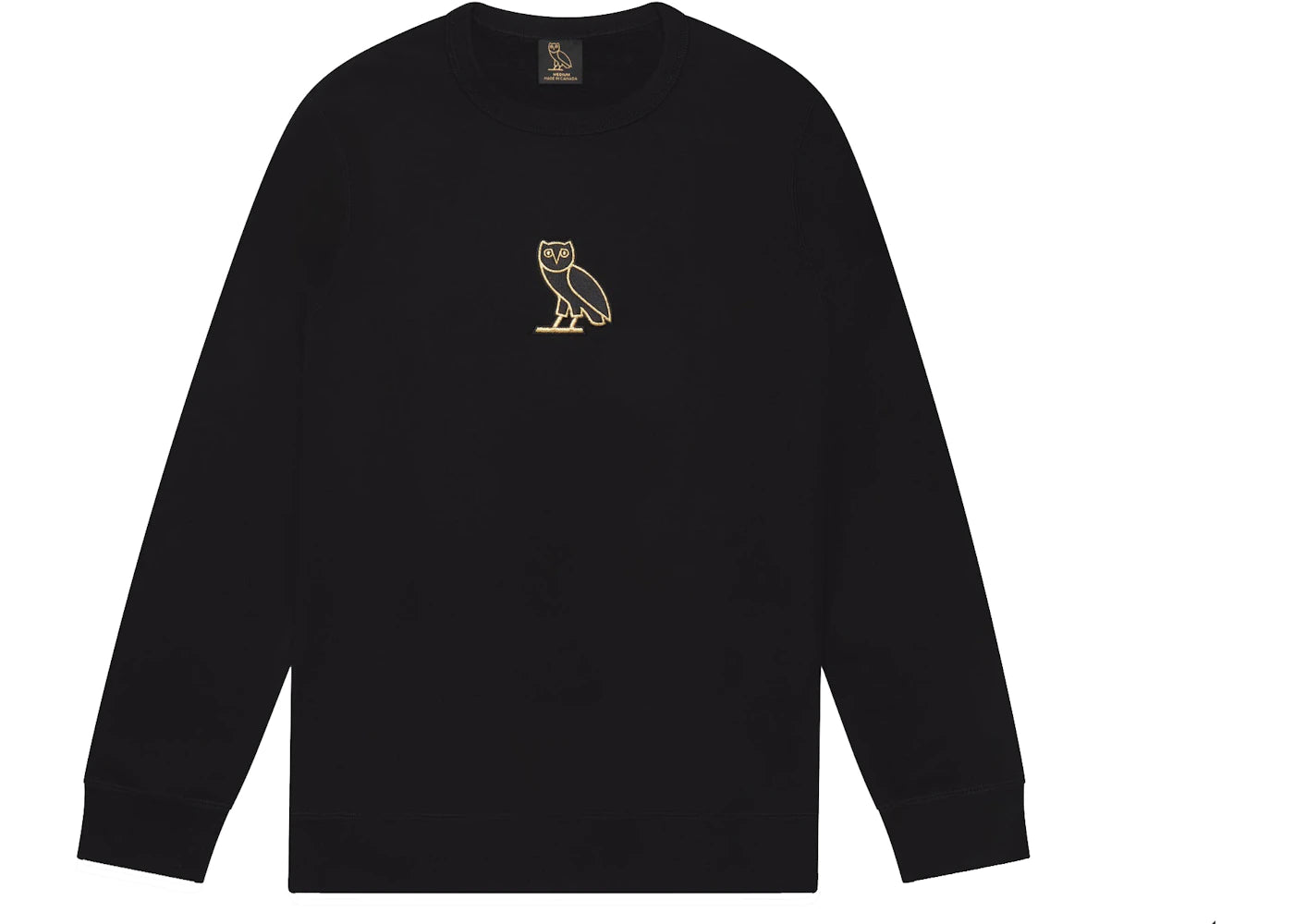 OVO Classic Owl Crewneck Black