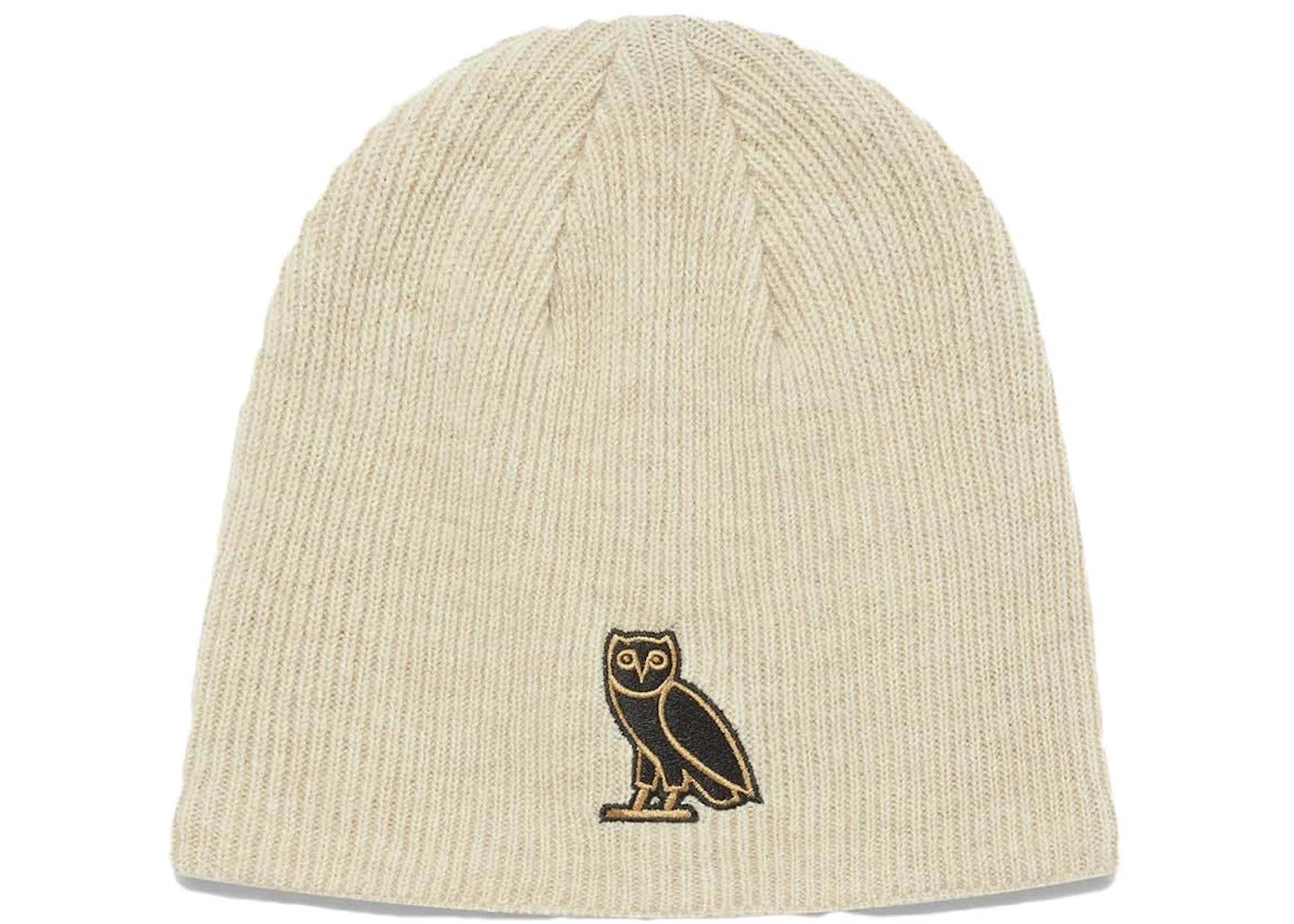 OVO Classic Owl Cuffless Beanie Sand