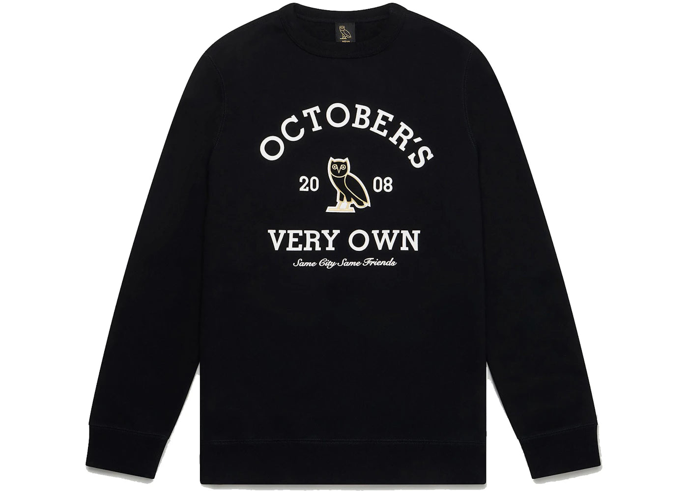 OVO Collegiate Crewneck Black