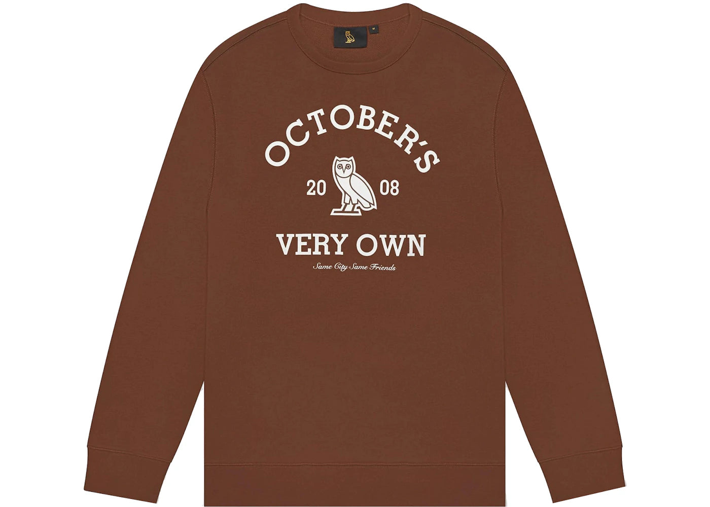 OVO Collegiate Crewneck Brown