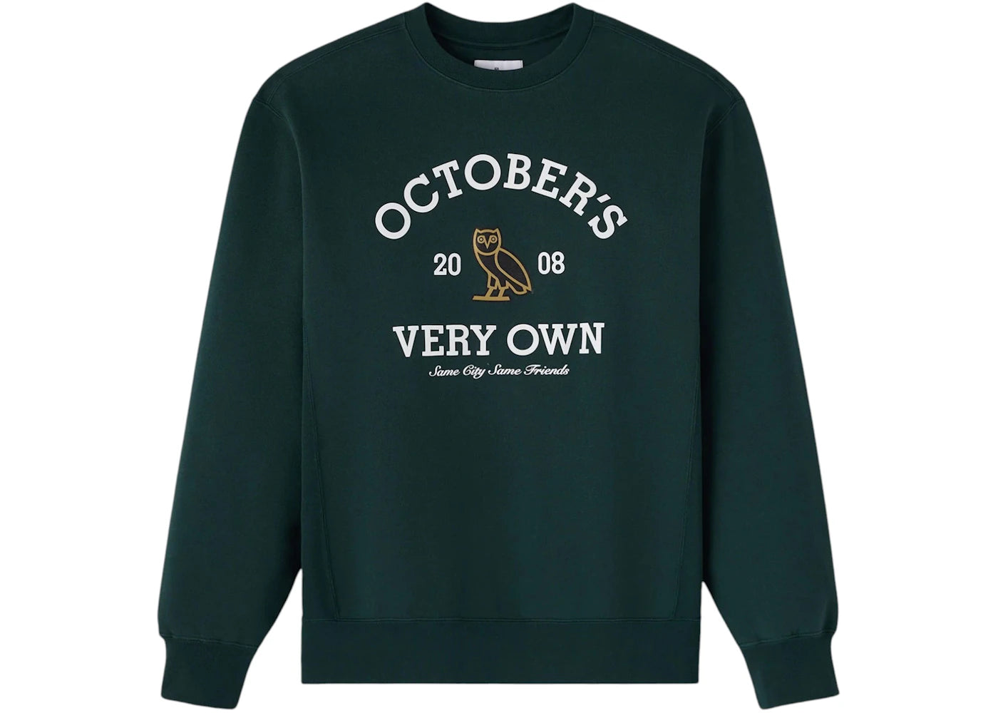 OVO Collegiate Crewneck Deep Green