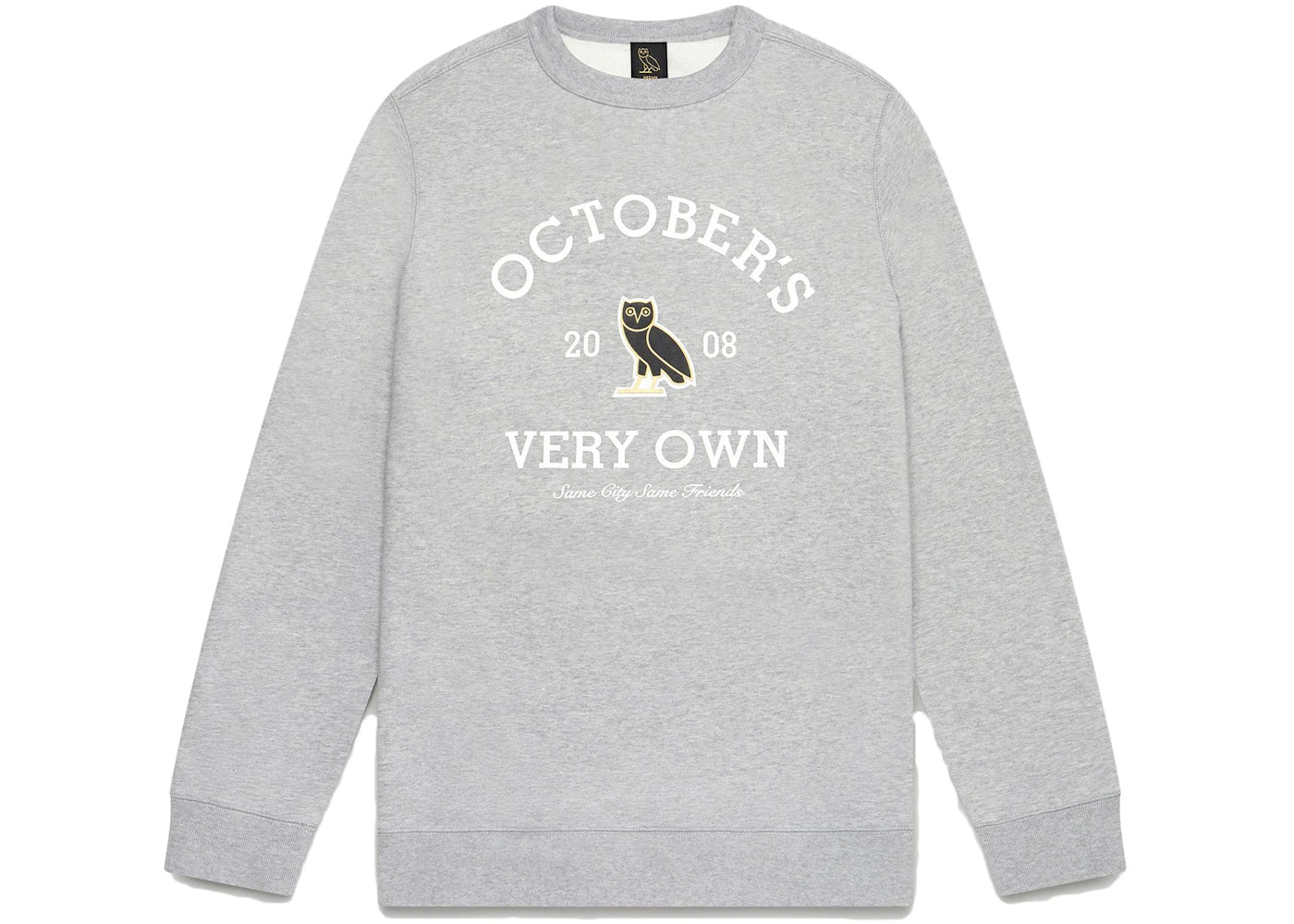 OVO Collegiate Crewneck Heather Grey