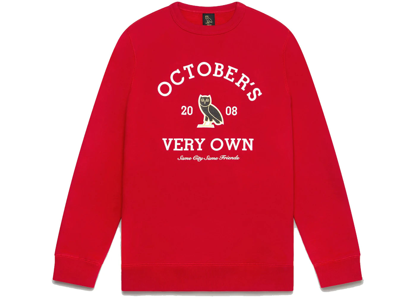 OVO Collegiate Crewneck Red