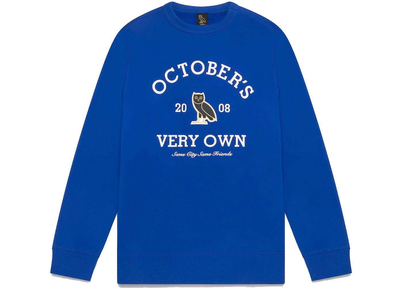 OVO Collegiate Crewneck Royal Blue