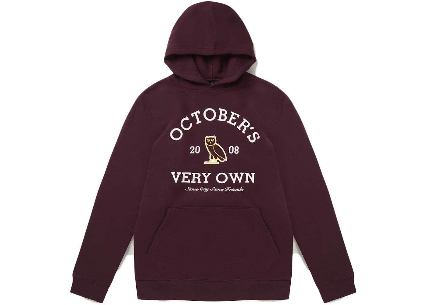 OVO Collegiate Hoodie Maroon