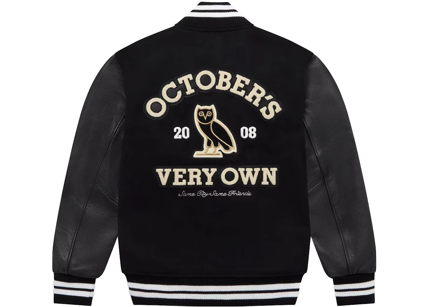 OVO Collegiate Jacket Black