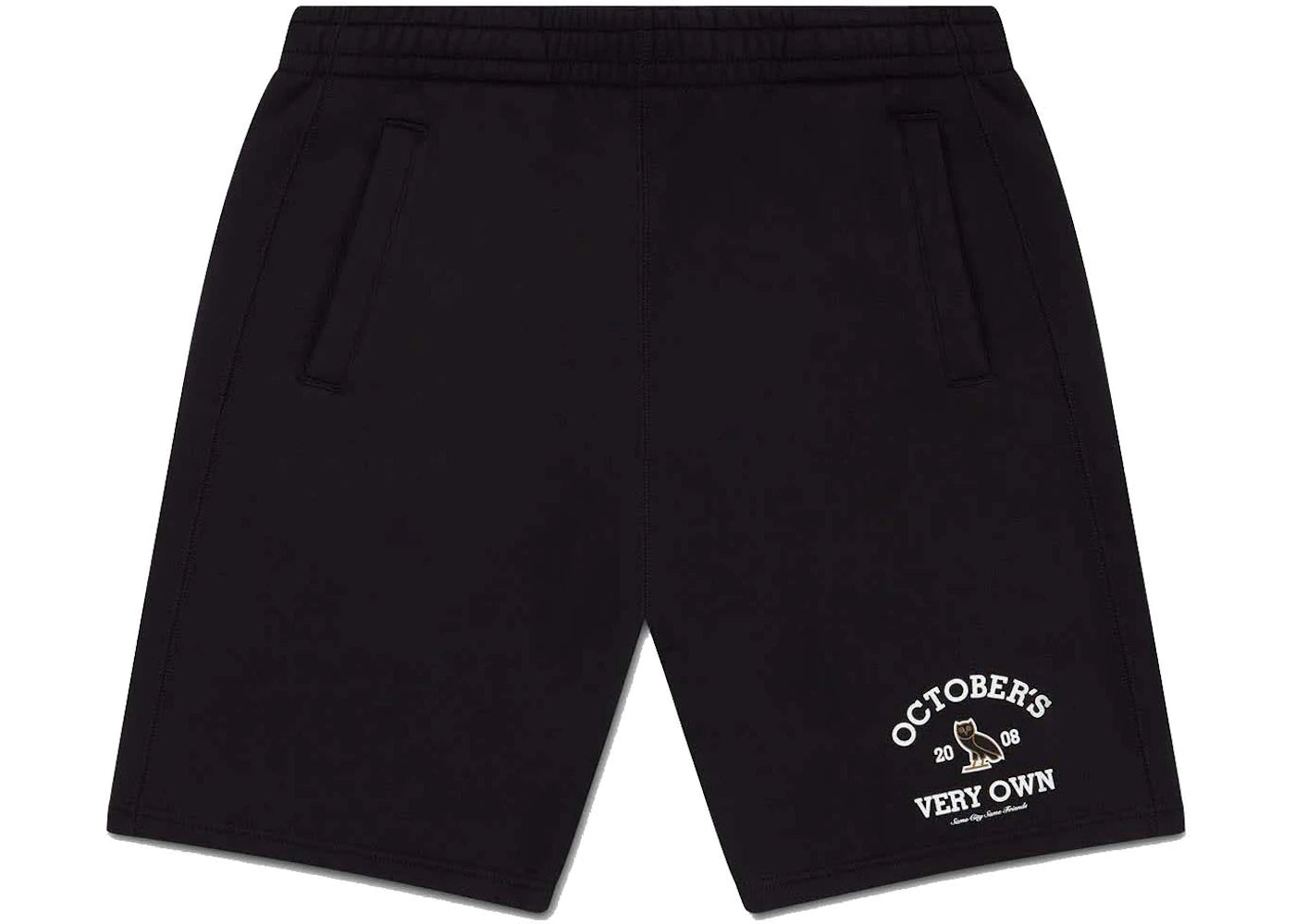 OVO Collegiate Sweatshort Black