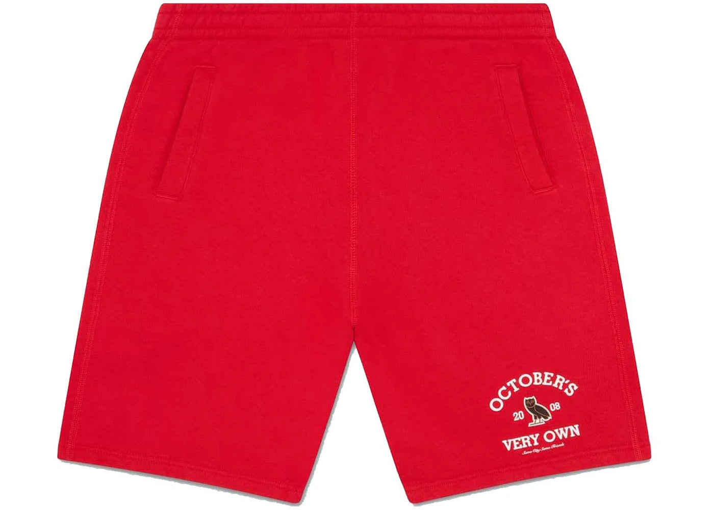 OVO Collegiate Sweatshort Red