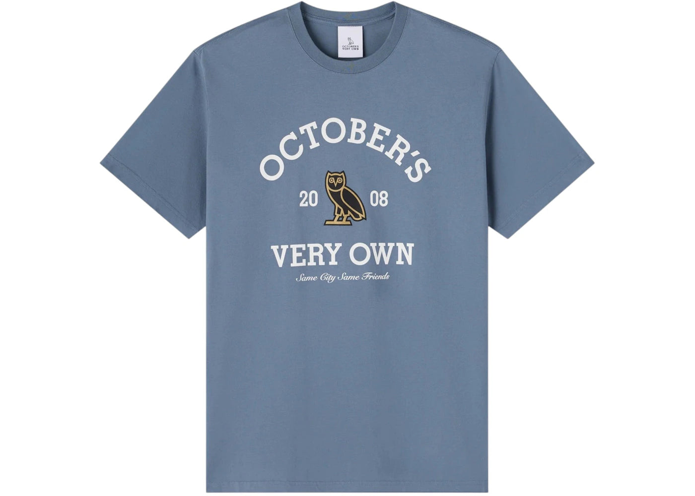 OVO Collegiate T-Shirt Dusk Blue