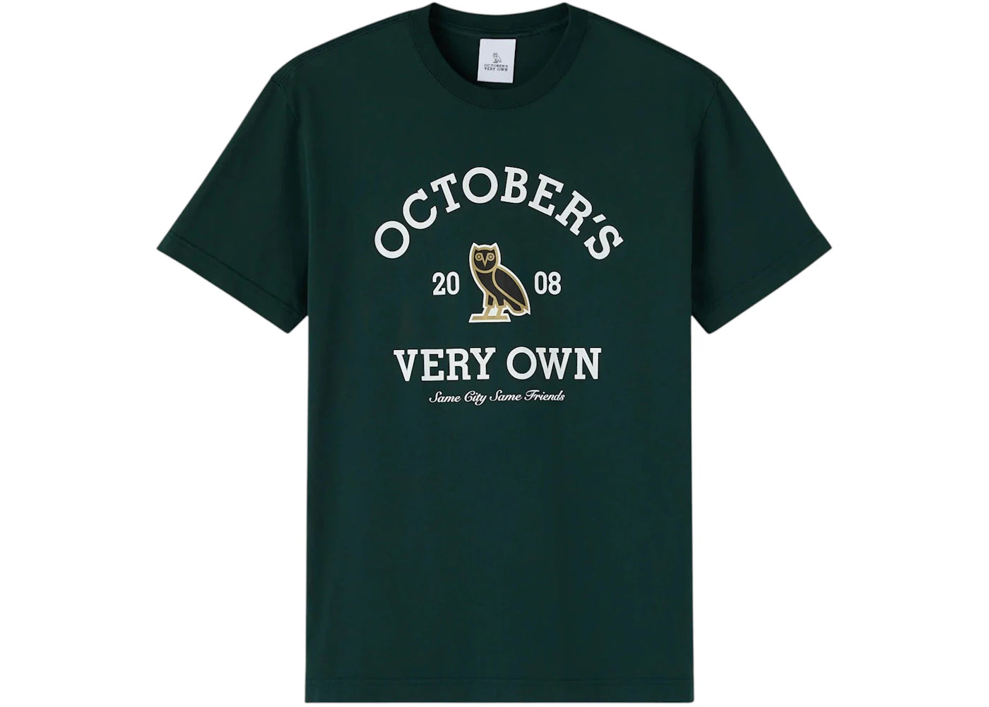 OVO Collegiate T-Shirt Midnight Green