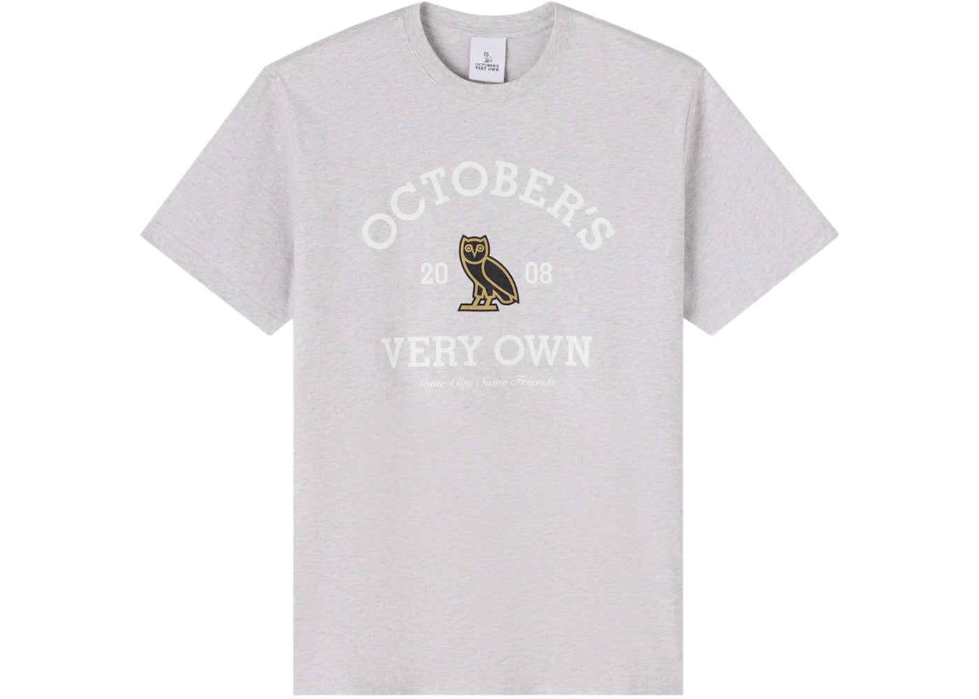 OVO Collegiate T-Shirt (SS25) Heather Grey