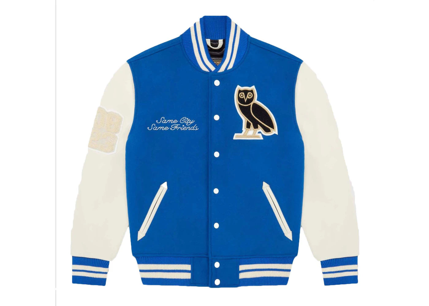 OVO Collegiate Varisty Jacket Blue