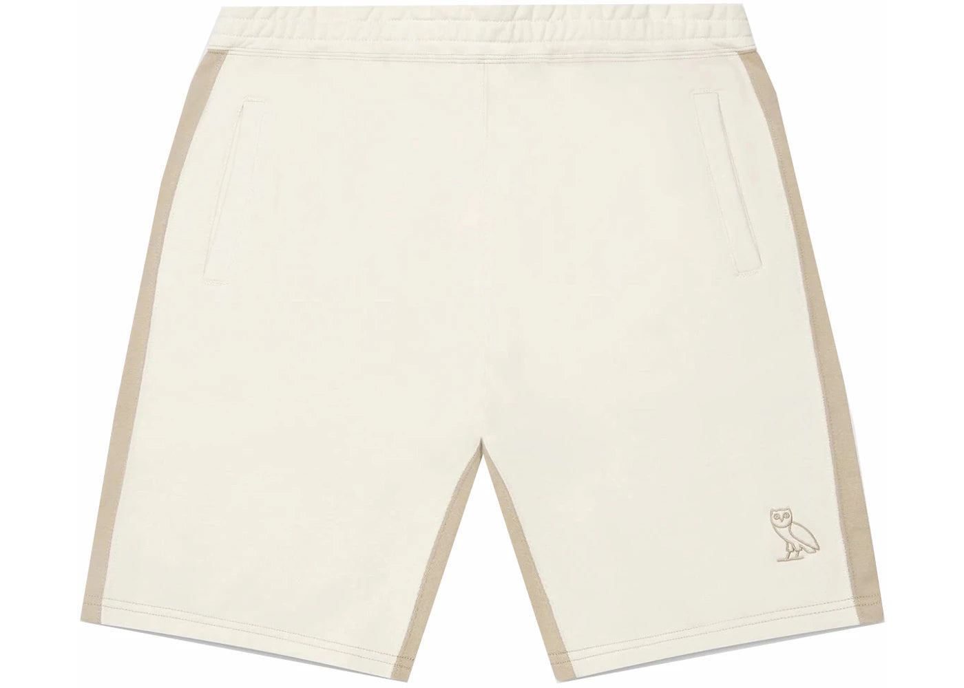 OVO Colour Block Sweatshort Cream/Khaki