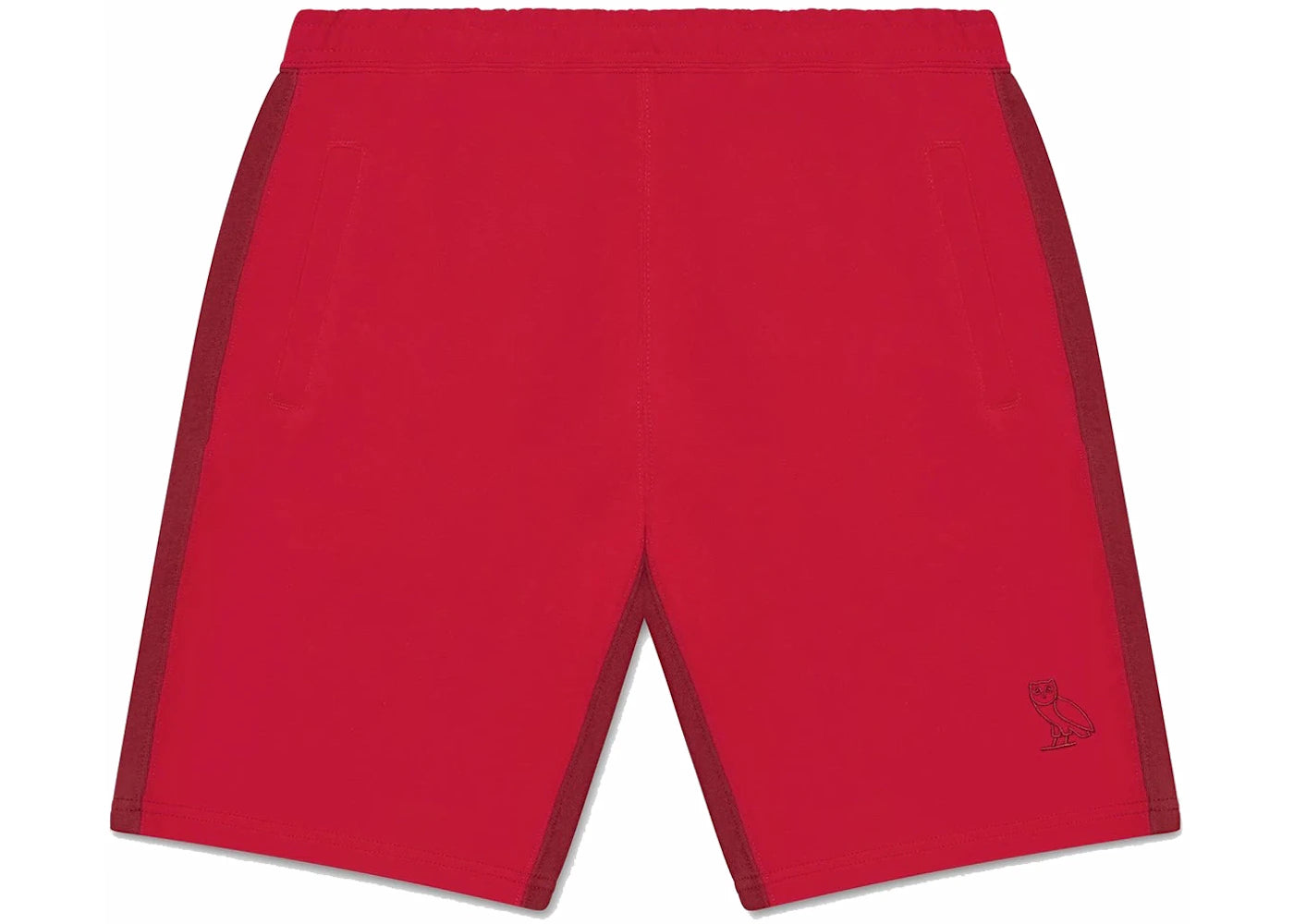 OVO Colour Block Sweatshort Red/Bordeaux