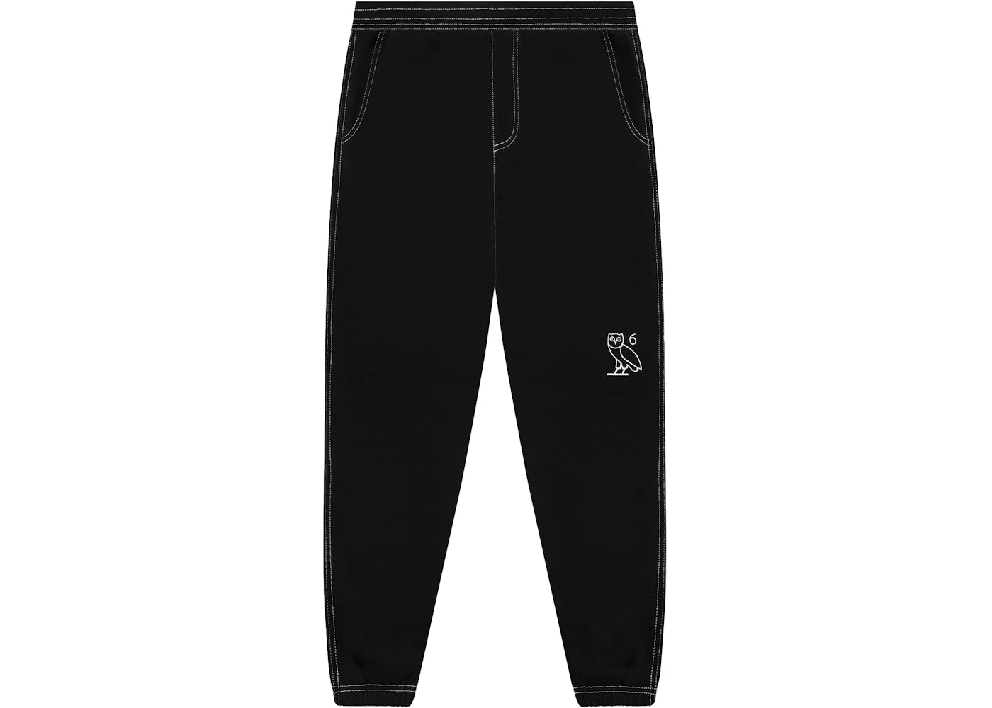 OVO Contrast Stitch Sweatpant Black