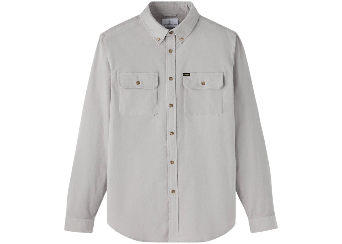 OVO Corduroy Work Shirt Grey