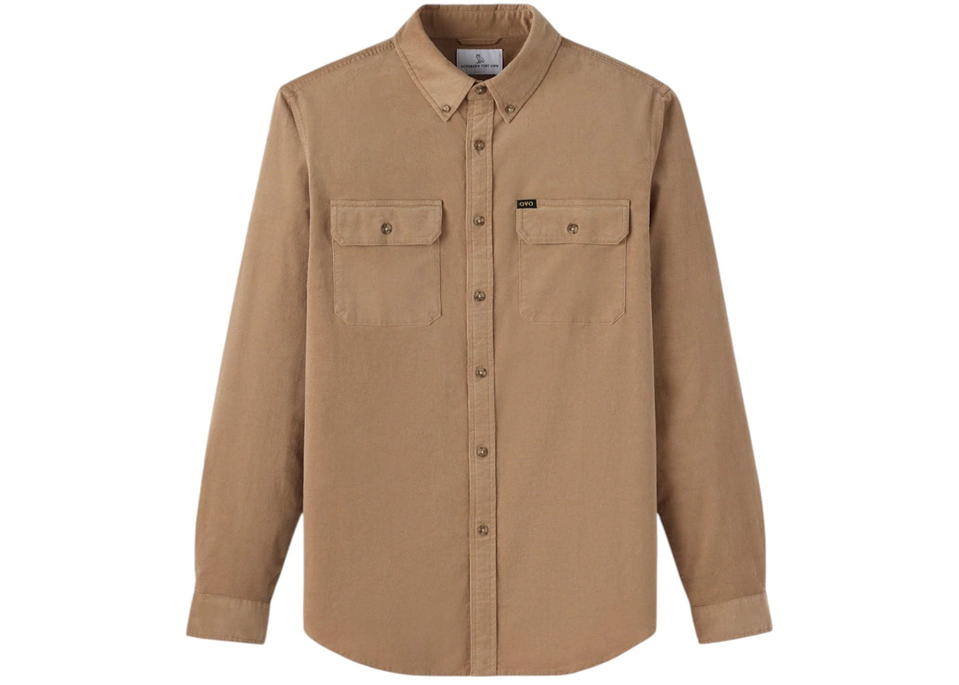 OVO Corduroy Work Shirt Khaki