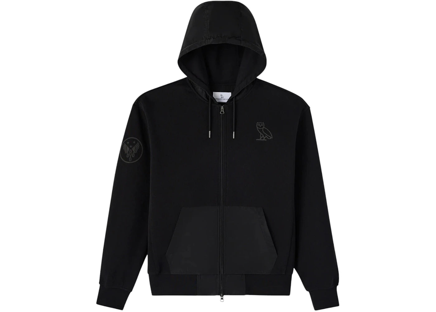 OVO Corps Hoodie Black