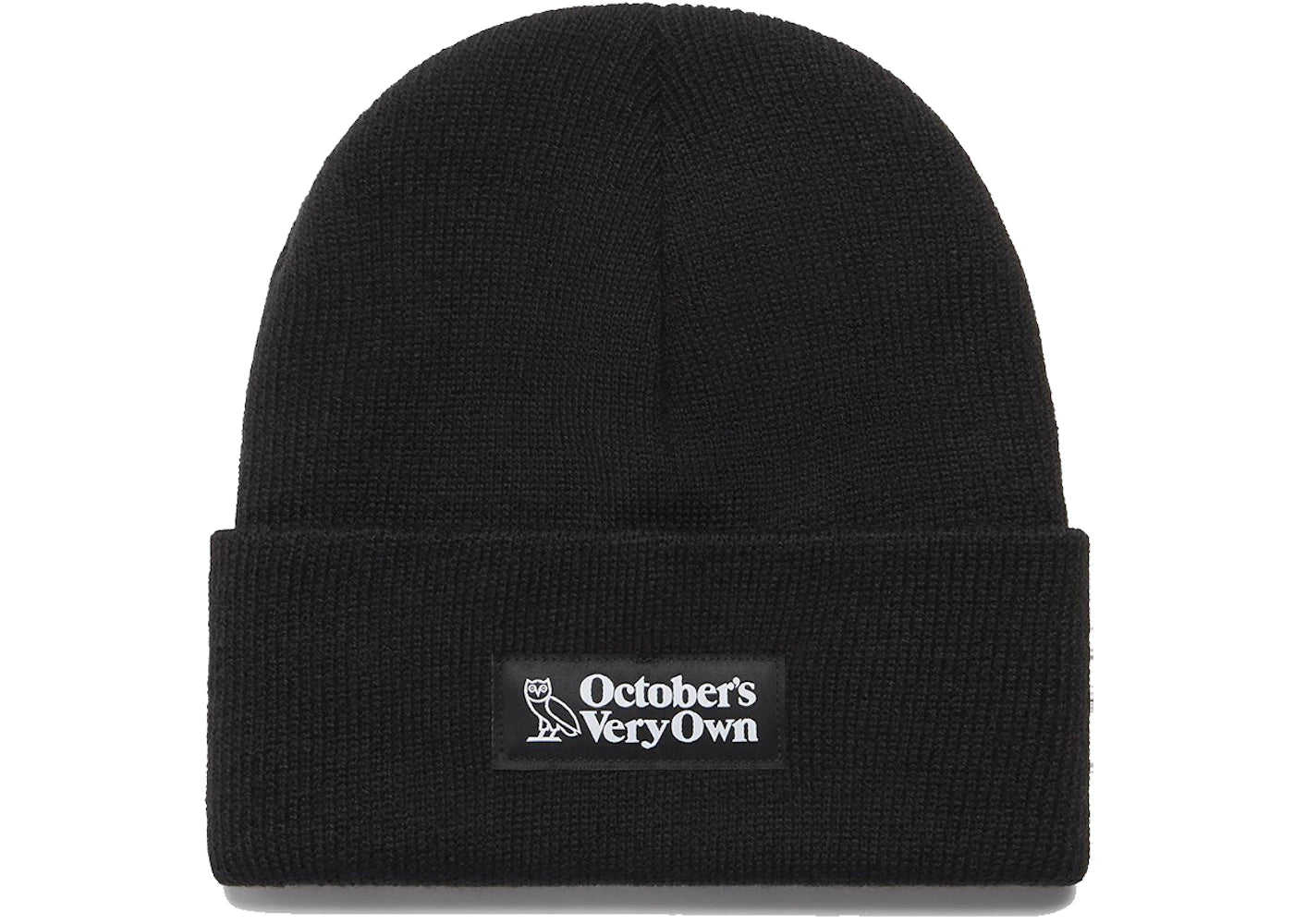 OVO Cuffed Beanie Black