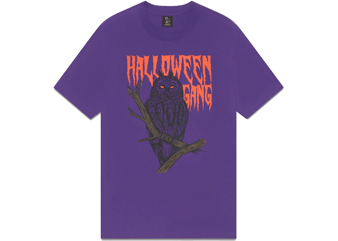 OVO Devil Bird T-shirt Purple