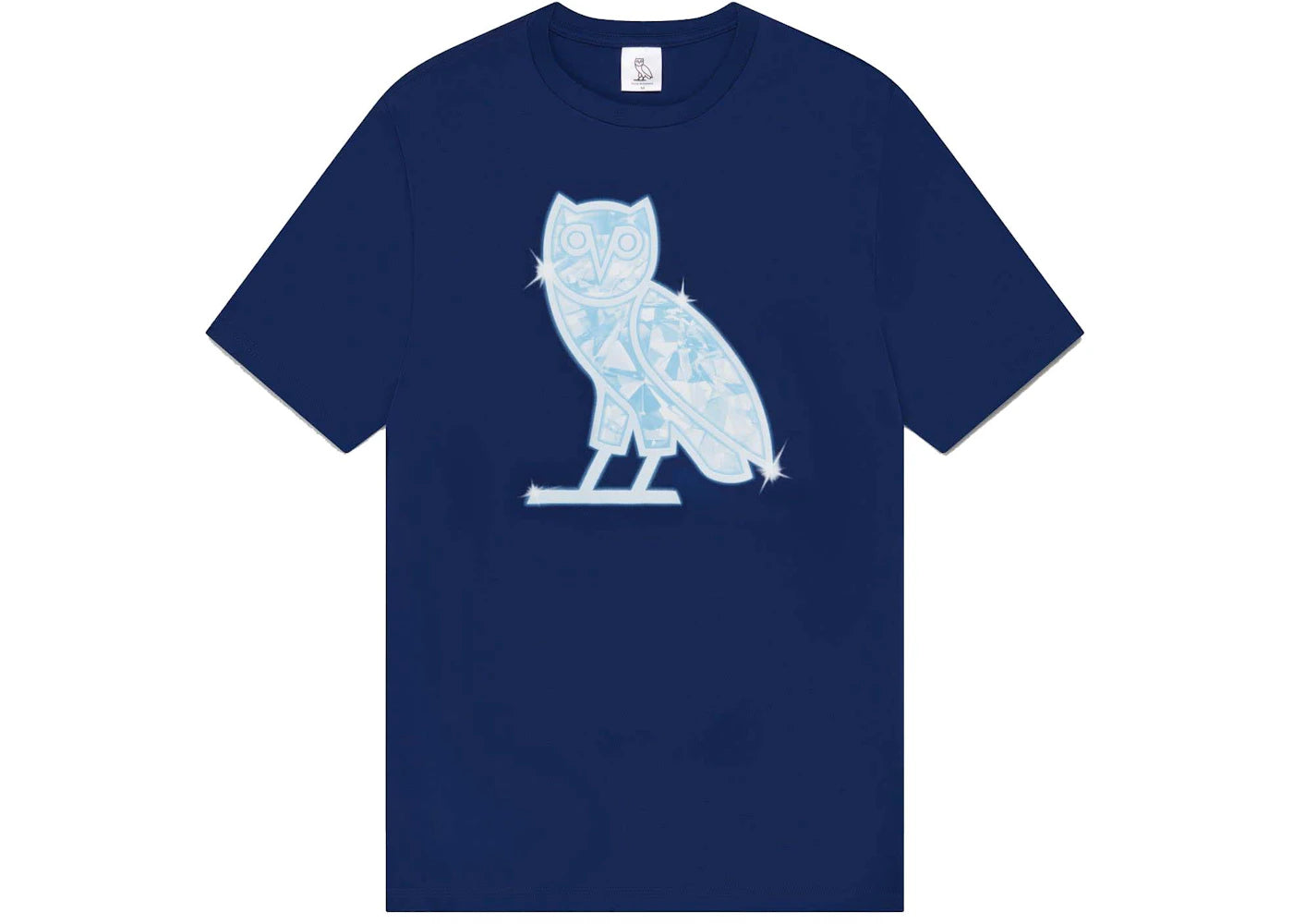 OVO Diamond Owl T-Shirt Blue