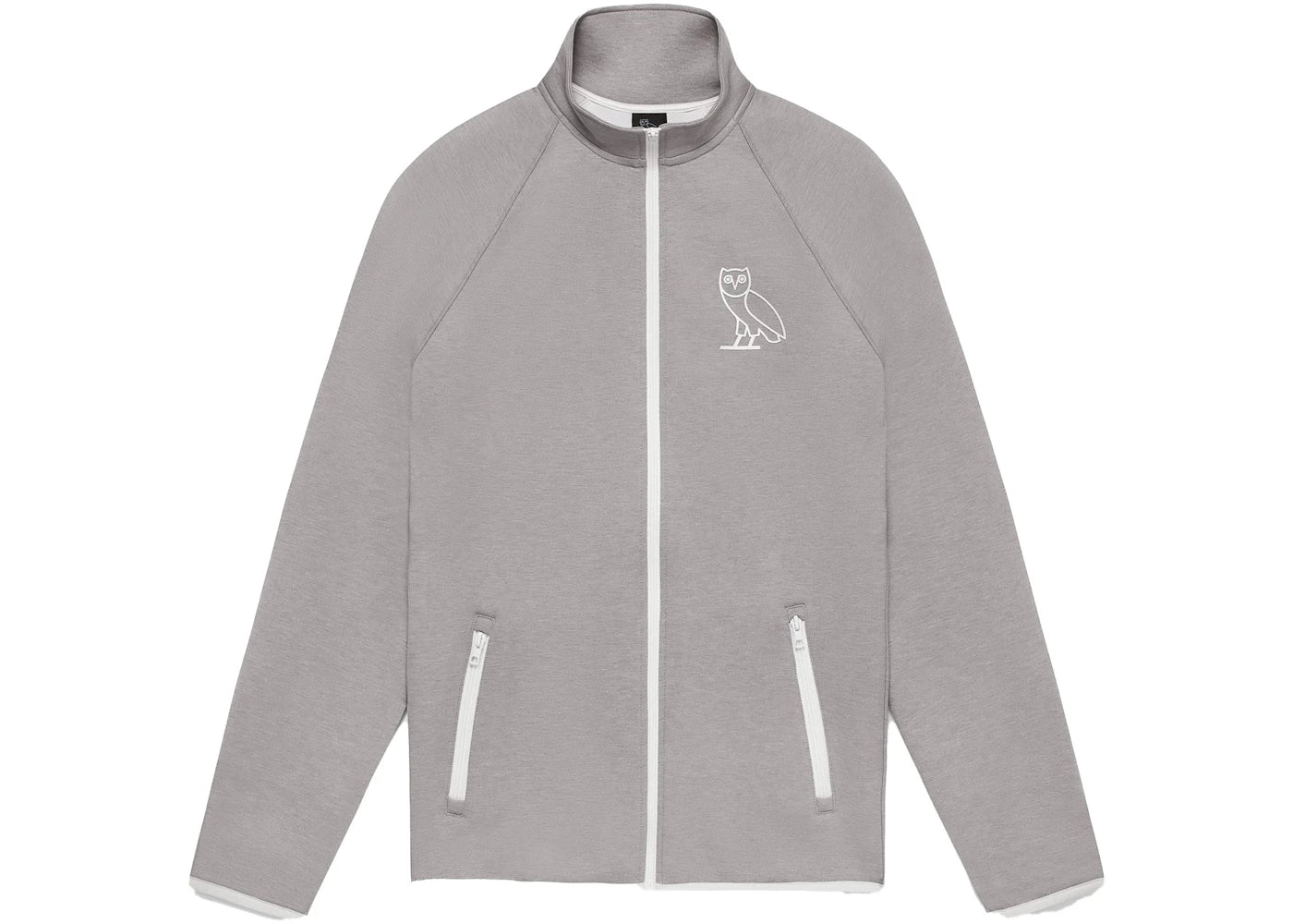 OVO Double Knit Track Jacket Storm Grey