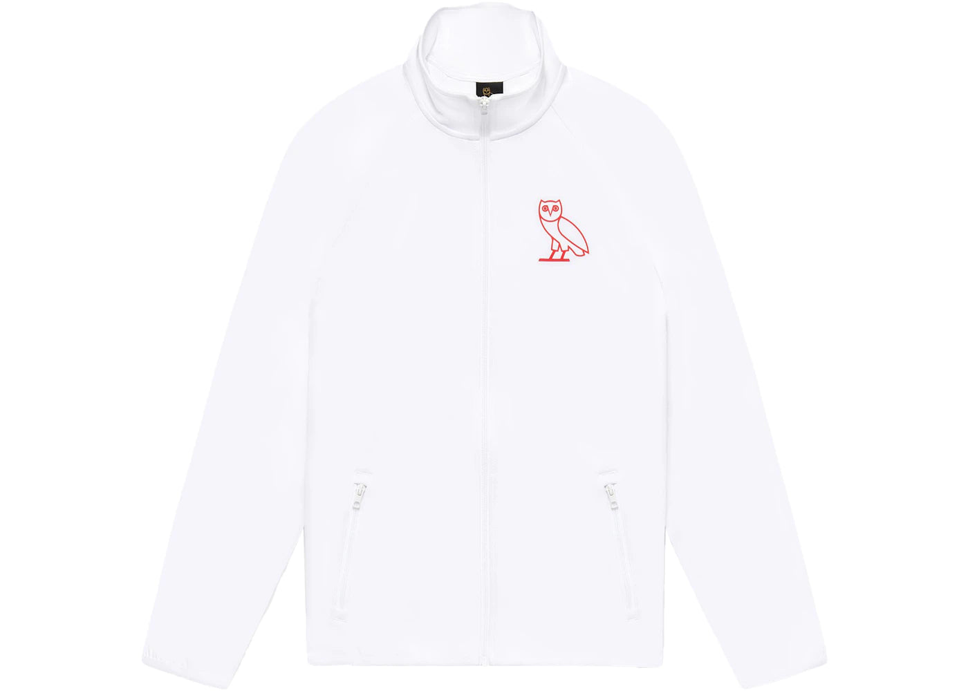 OVO Double Knit Track Jacket White