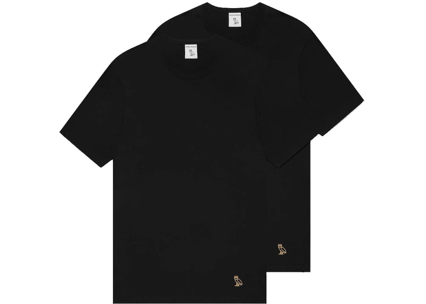 OVO Essentials T-shirt (2 Pack) Black