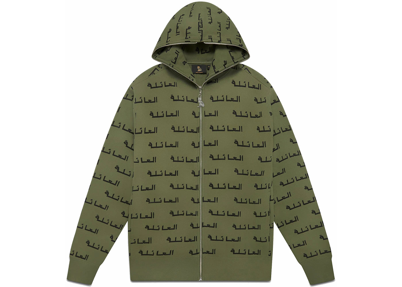 OVO Family Full-Zip Hoodie Military Green