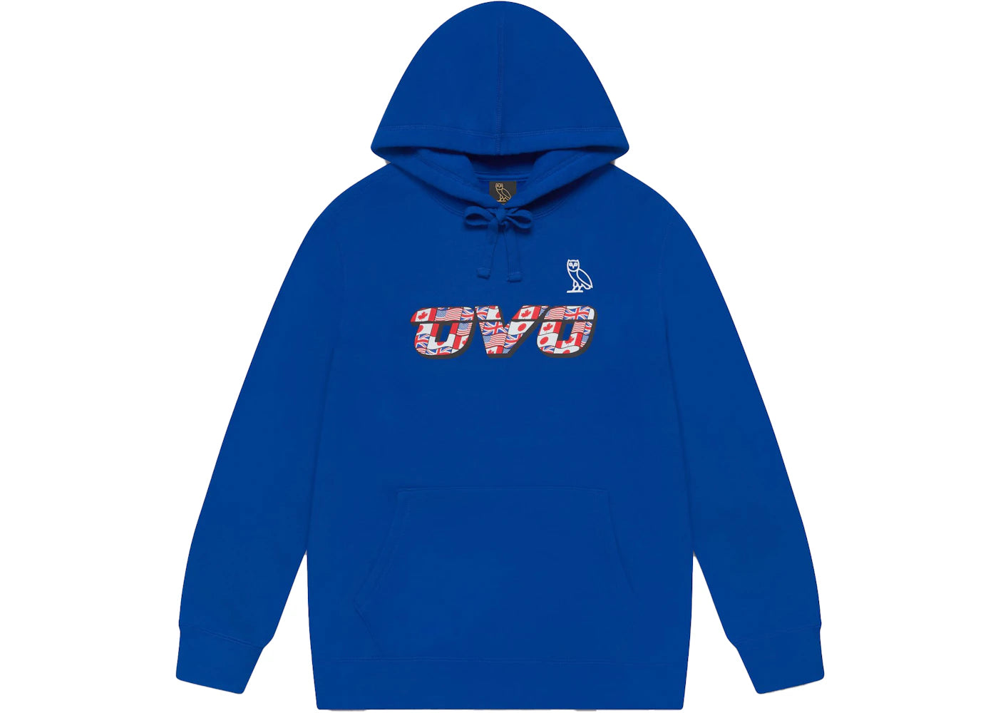 OVO Flag Runner Hoodie Royal Blue