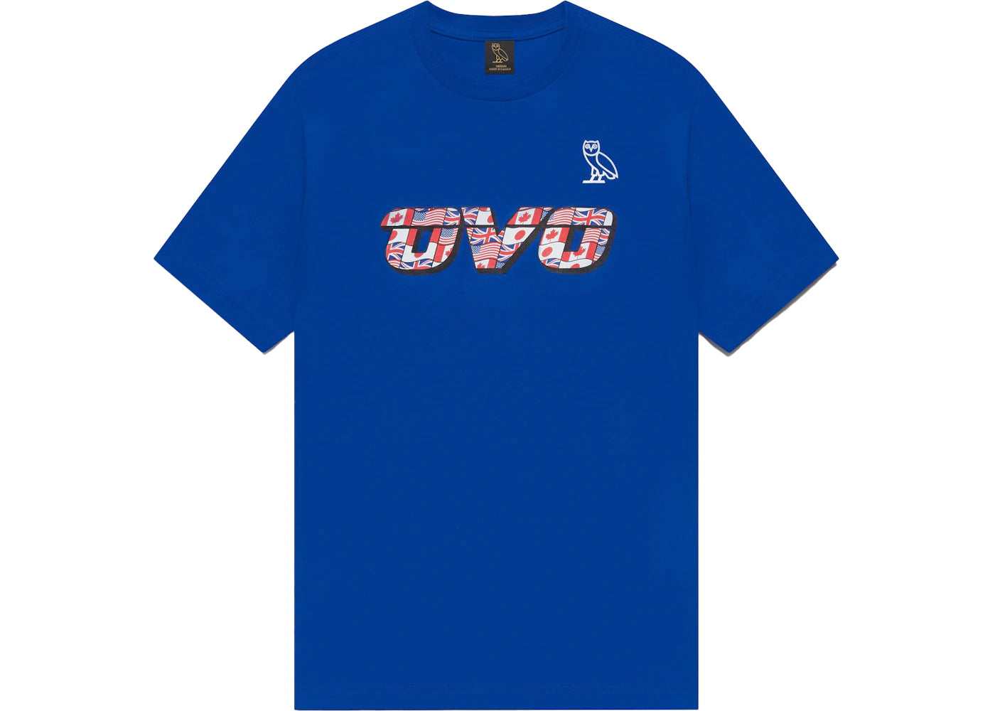OVO Flag Runner T-shirt Royal Blue