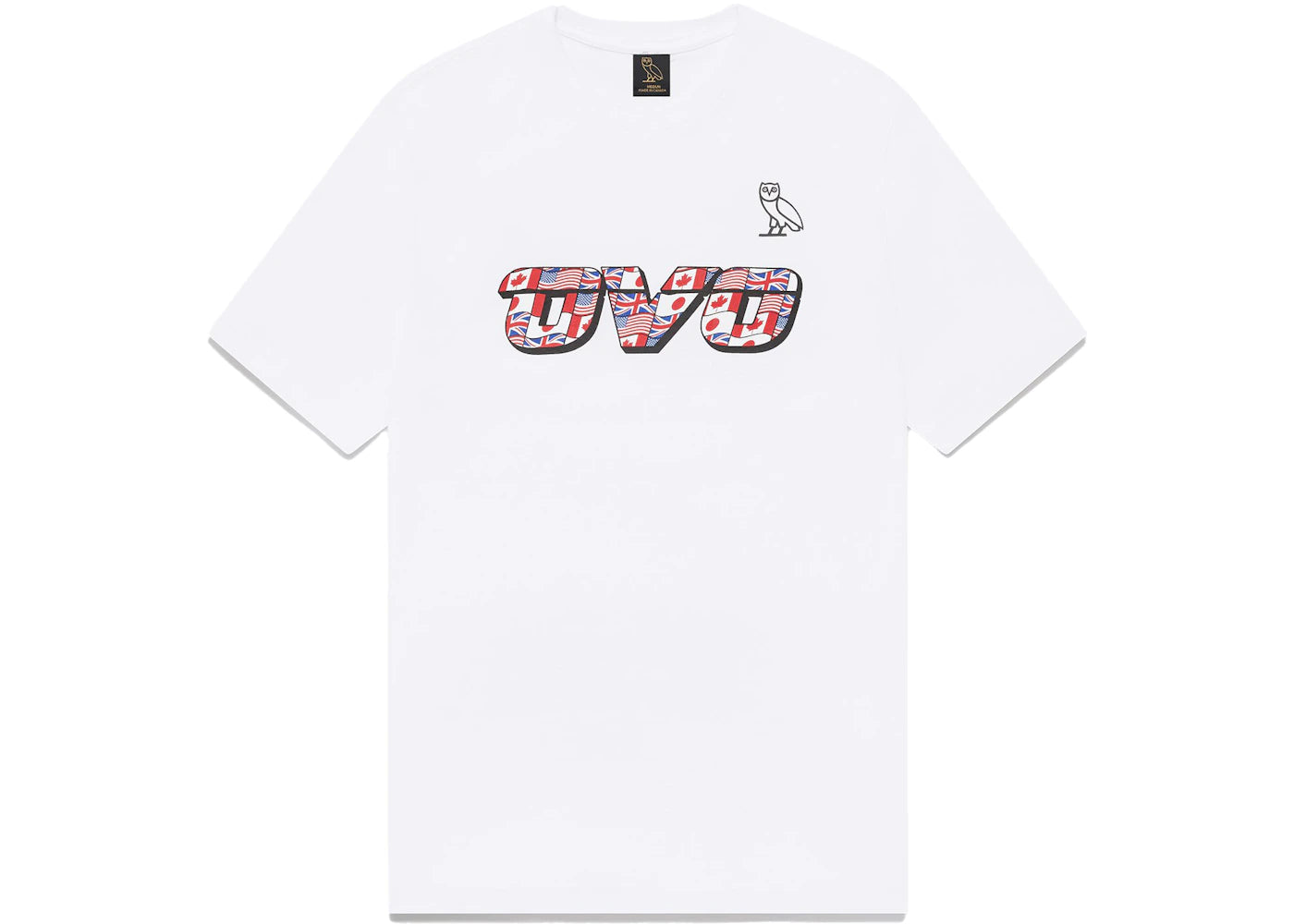 OVO Flag Runner T-shirt White