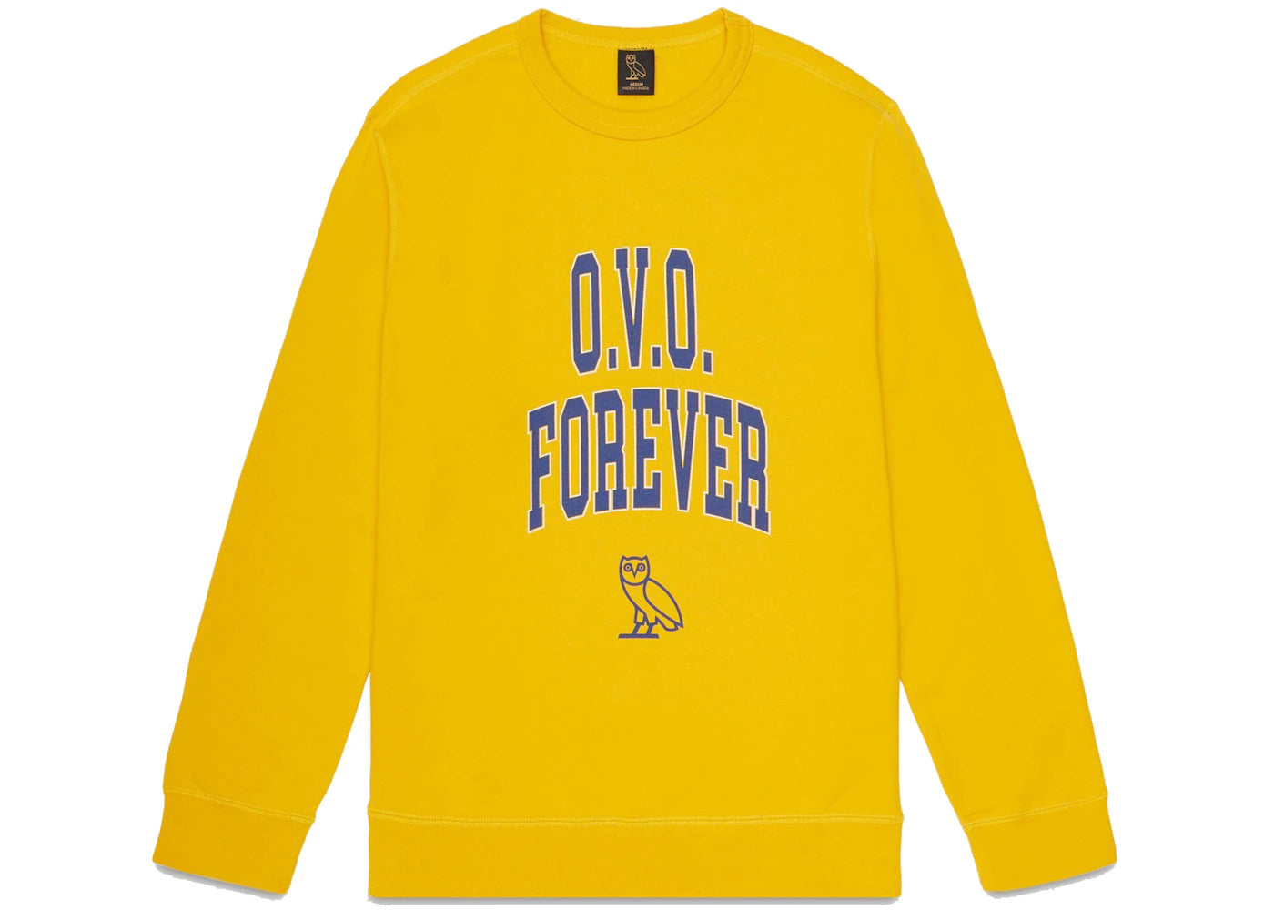 OVO Forever Crewneck Yellow