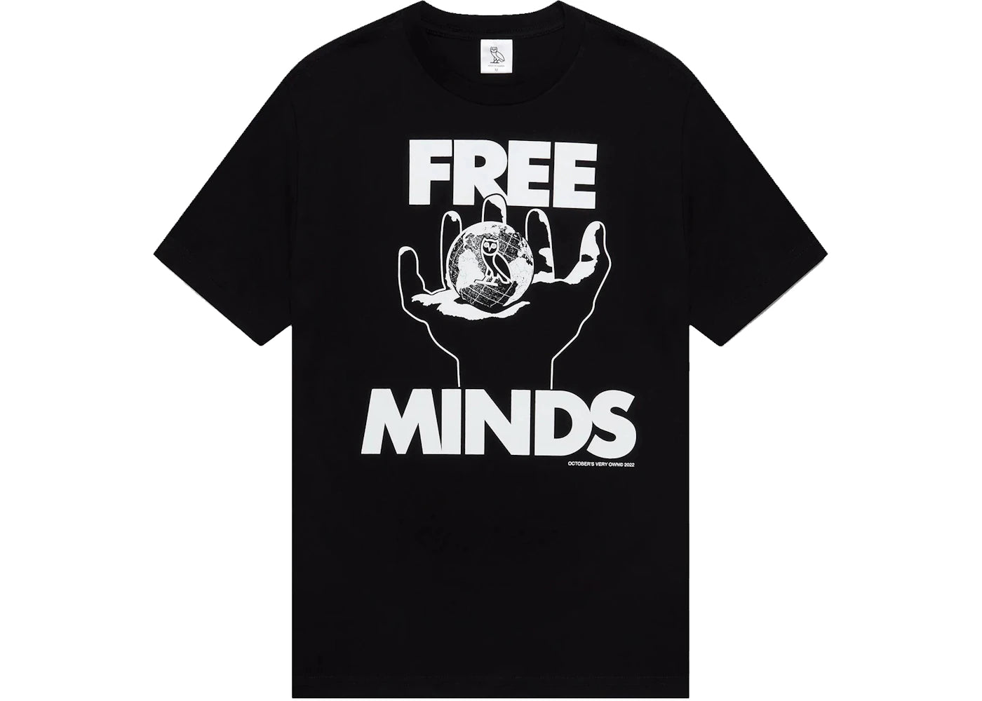 OVO Free Minds T-shirt Black