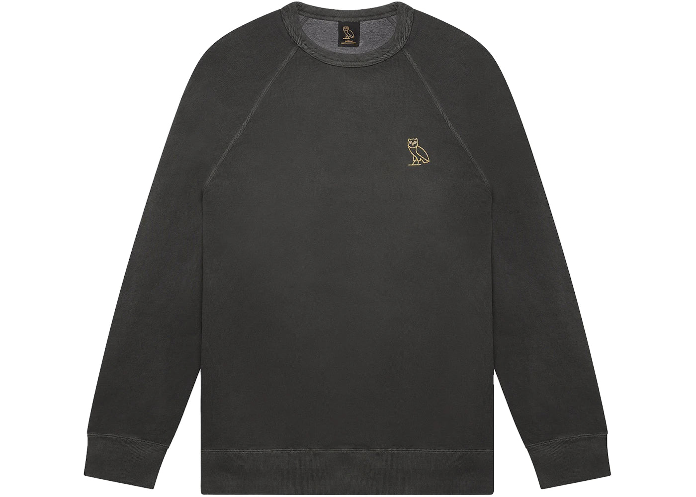 OVO Garment Dye Crewneck Charcoal