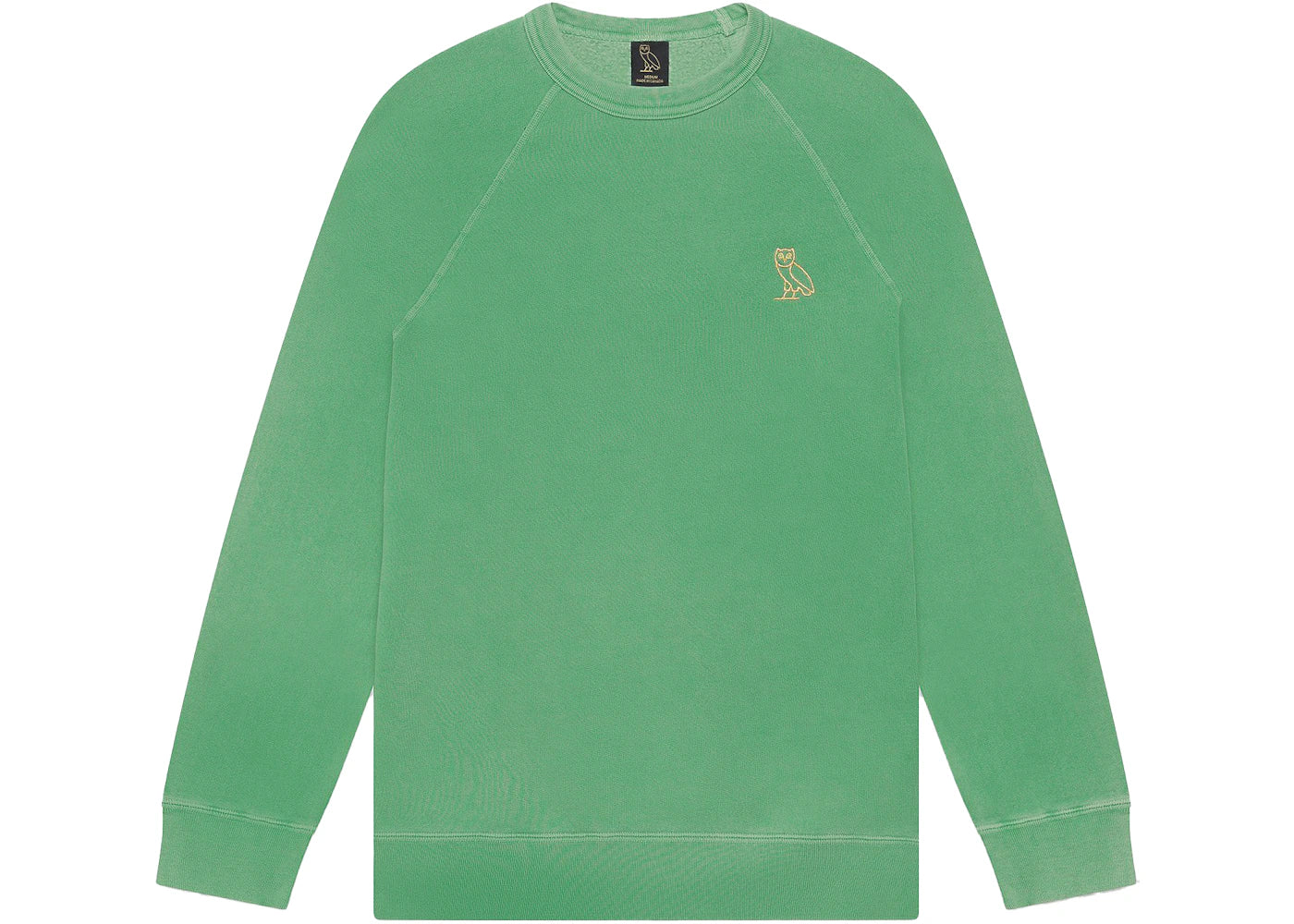 OVO Garment Dye Crewneck Emerald Green