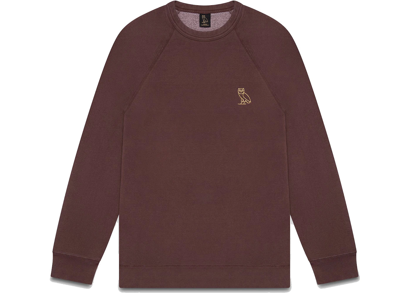 OVO Garment Dye Crewneck (FW21) Burgundy