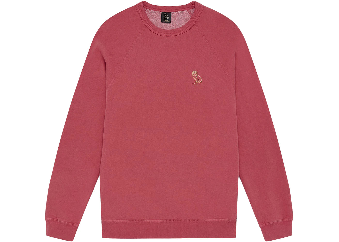 OVO Garment Dye Crewneck Red