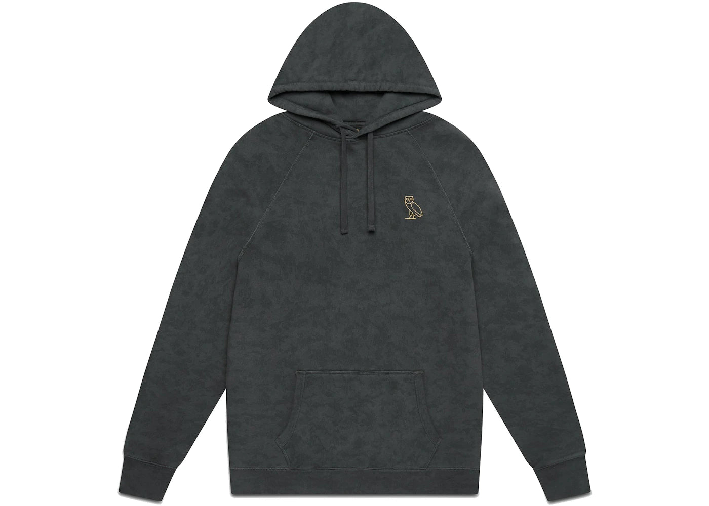 OVO Garment Dye Hoodie Black Camo